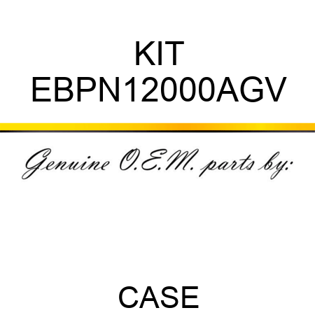 KIT EBPN12000AGV