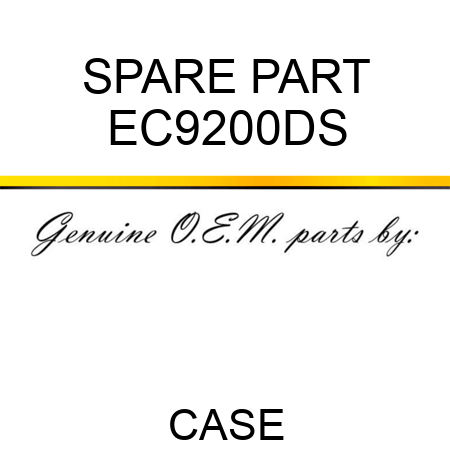 SPARE PART EC9200DS