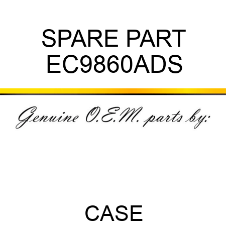 SPARE PART EC9860ADS