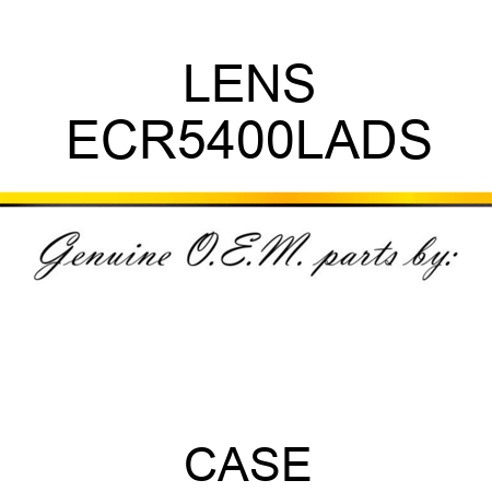 LENS ECR5400LADS