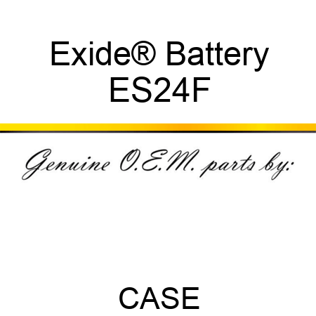Exide® Battery ES24F