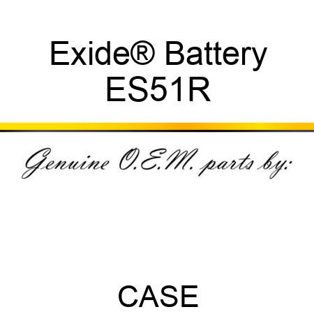 Exide® Battery ES51R