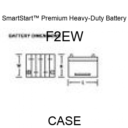 SmartStart™ Premium Heavy-Duty Battery F2EW