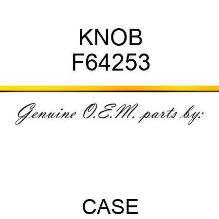 KNOB F64253