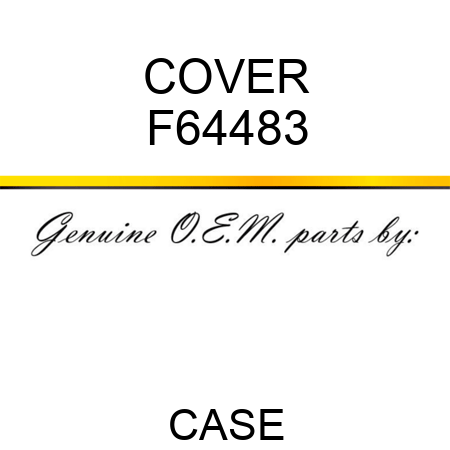 COVER F64483