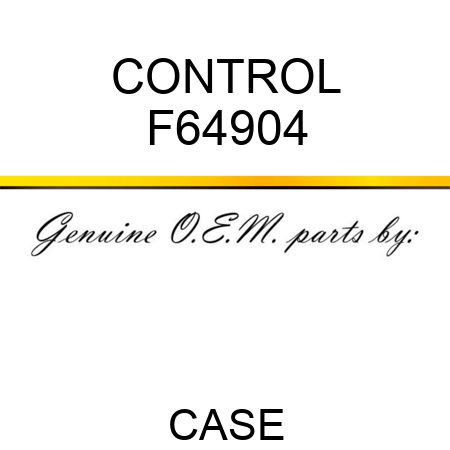 CONTROL F64904