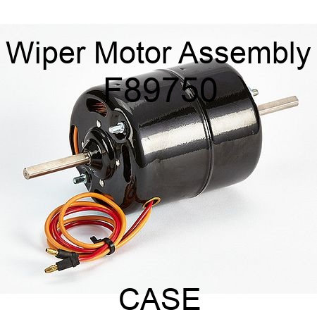 Wiper Motor Assembly F89750