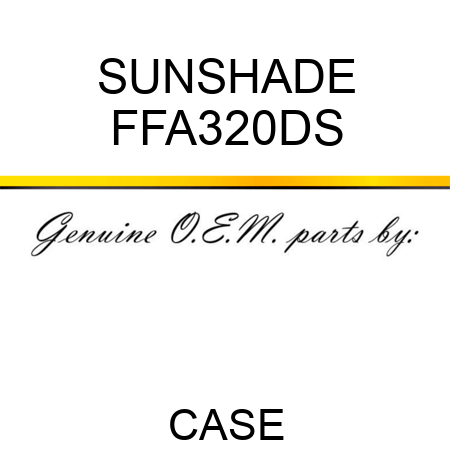 SUNSHADE FFA320DS