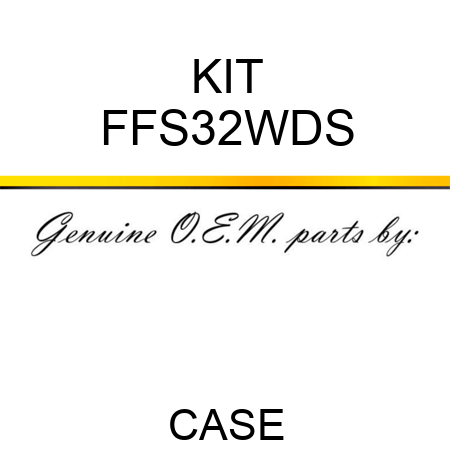 KIT FFS32WDS