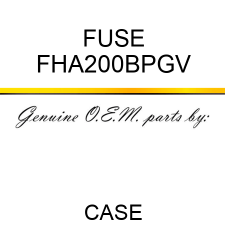 FUSE FHA200BPGV