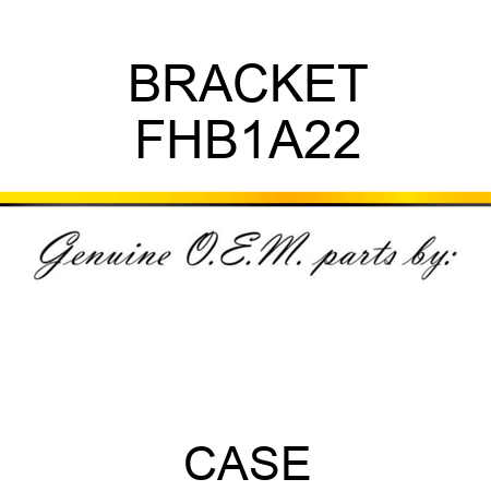 BRACKET FHB1A22