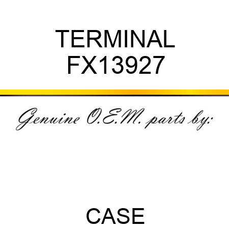 TERMINAL FX13927