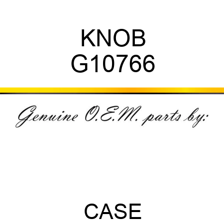 KNOB G10766
