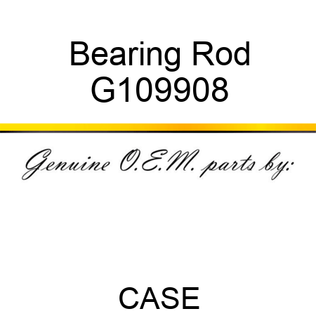 Bearing Rod G109908
