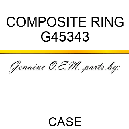 COMPOSITE RING G45343