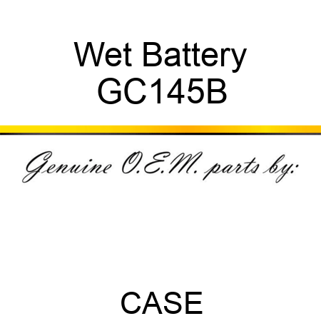 Wet Battery GC145B