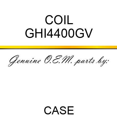 COIL GHI4400GV