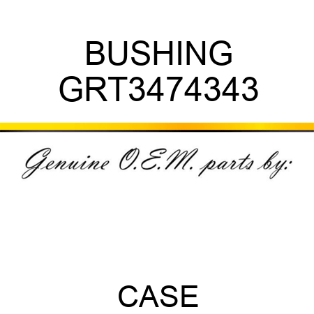 BUSHING GRT3474343