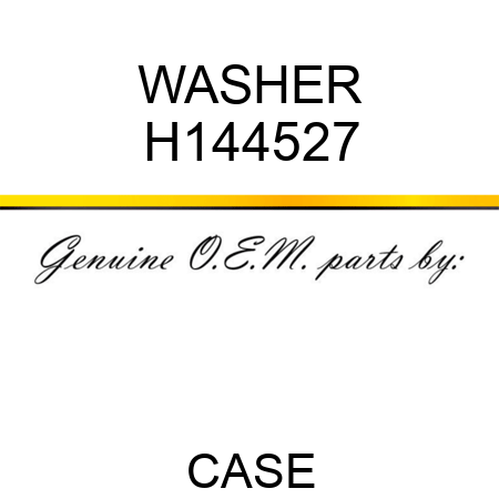 WASHER H144527