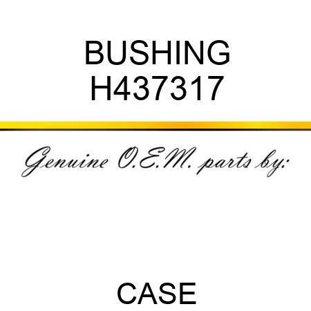 BUSHING H437317