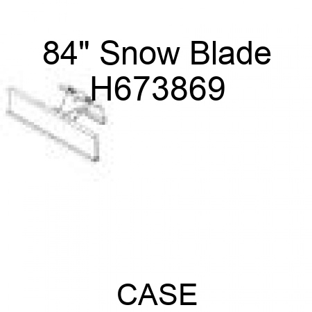 84" Snow Blade H673869