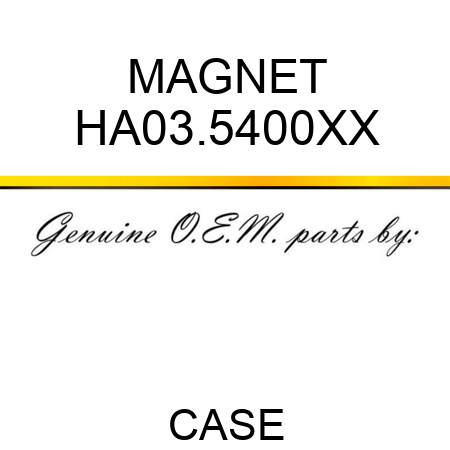 MAGNET HA03.5400XX