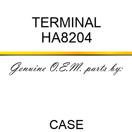 TERMINAL HA8204