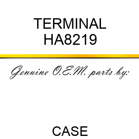 TERMINAL HA8219