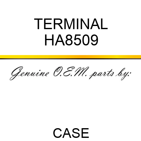 TERMINAL HA8509