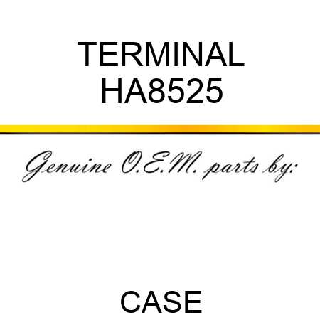 TERMINAL HA8525