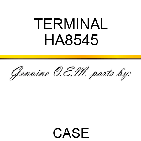 TERMINAL HA8545