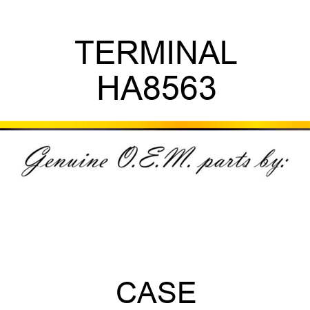 TERMINAL HA8563
