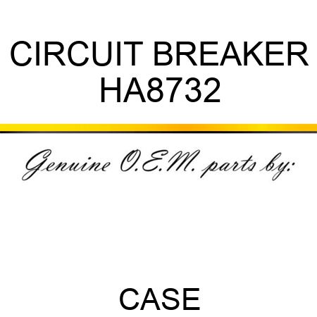 CIRCUIT BREAKER HA8732