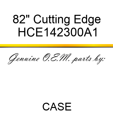 82" Cutting Edge HCE142300A1