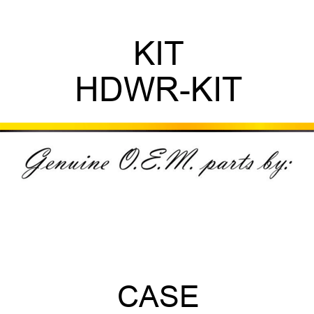 KIT HDWR-KIT