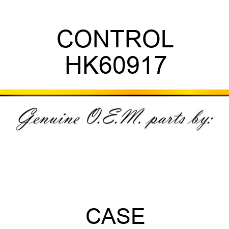 CONTROL HK60917
