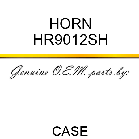 HORN HR9012SH