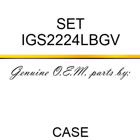 SET IGS2224LBGV