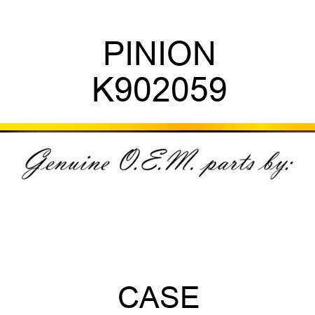 PINION K902059