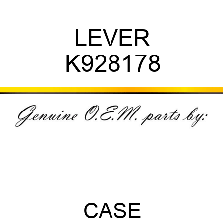 LEVER K928178