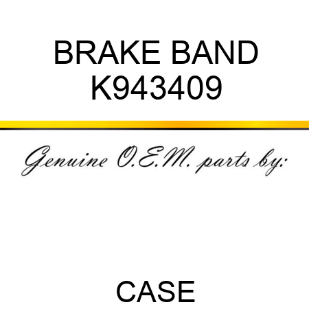 BRAKE BAND K943409