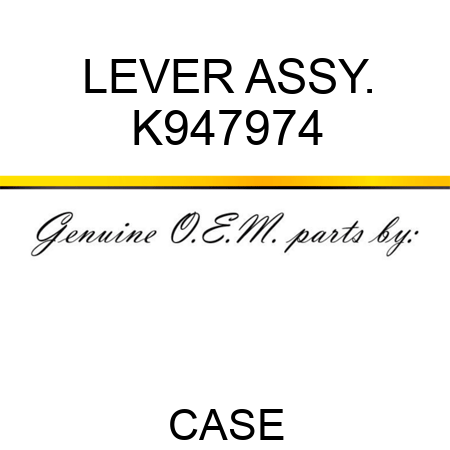 LEVER ASSY. K947974
