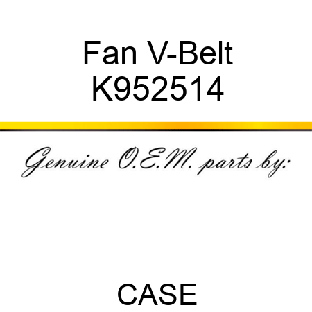 Fan V-Belt K952514