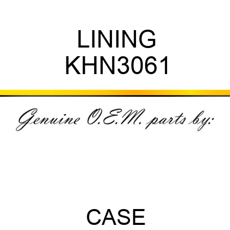 LINING KHN3061