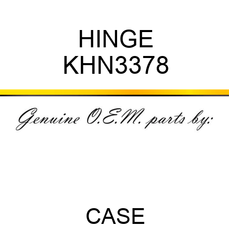 HINGE KHN3378
