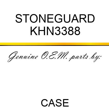 STONEGUARD KHN3388