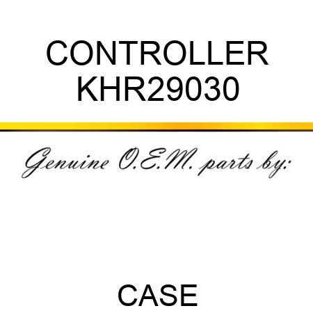 CONTROLLER KHR29030