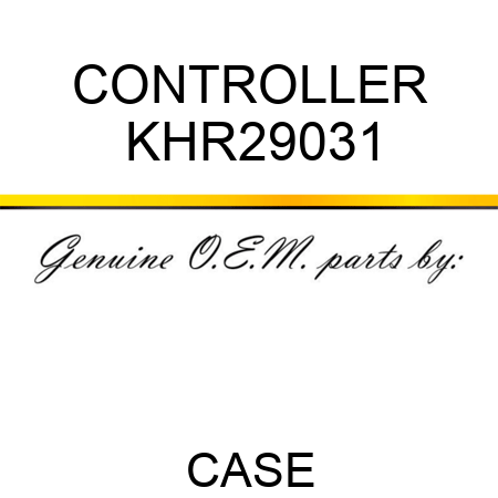 CONTROLLER KHR29031