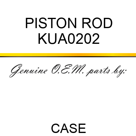 PISTON ROD KUA0202