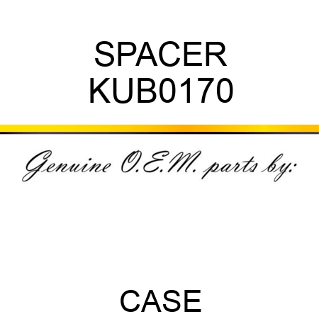 SPACER KUB0170